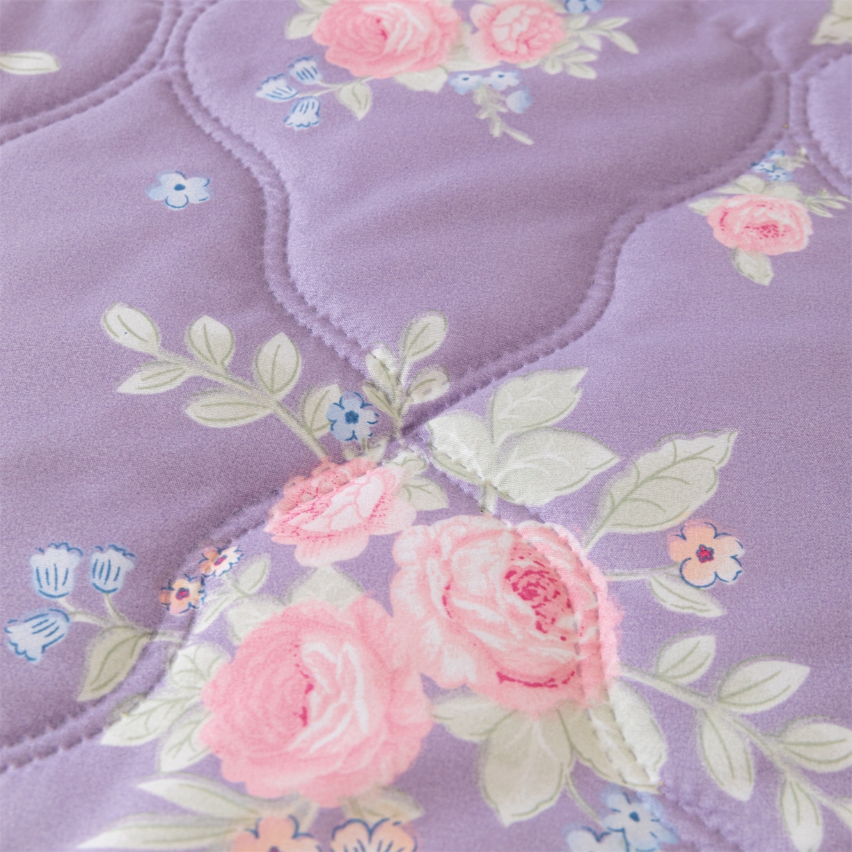 91家纺网 家纺一手货源 找家纺 伊凡 2025新款亲肤磨毛印花夏凉被空调被子薄盖毯被 夏日梦幻