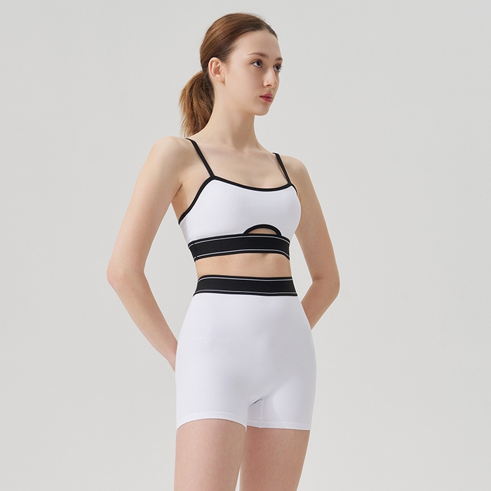 91家纺网 家纺一手货源 找家纺 （总）沐珩家纺 2026新款跨境运动内衣螺纹瑜伽服套装文胸跑步健身上衣欧美吊带瑜伽服