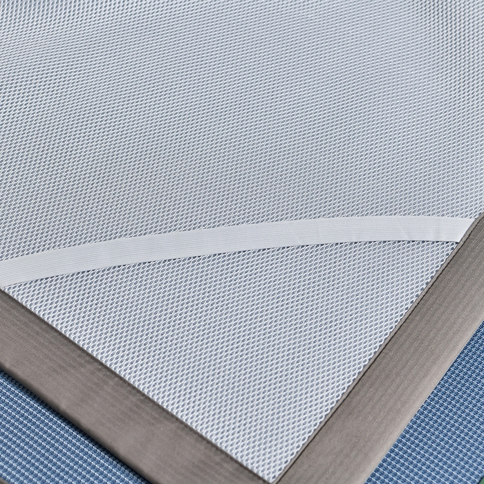 91家纺网 家纺一手货源 找家纺 小牛席业 2026新款艾草清香冰丝席系列凉席藤席冰藤席冰丝席竹席草席空调席乳胶席豆豆席 艾草清香冰丝席-蓝色