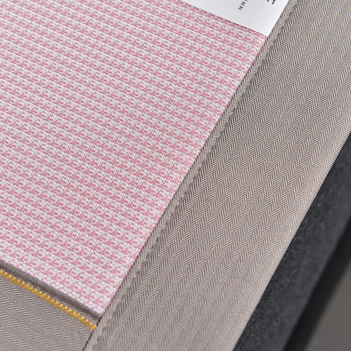 91家纺网 家纺一手货源 找家纺 小牛席业 2026新款艾草清香冰丝席系列凉席藤席冰藤席冰丝席竹席草席空调席乳胶席豆豆席 艾草清香冰丝席-粉色