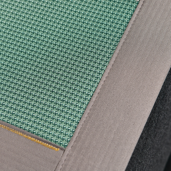 91家纺网 家纺一手货源 找家纺 小牛席业 2026新款艾草清香冰丝席系列凉席藤席冰藤席冰丝席竹席草席空调席乳胶席豆豆席 艾草清香冰丝席-绿色