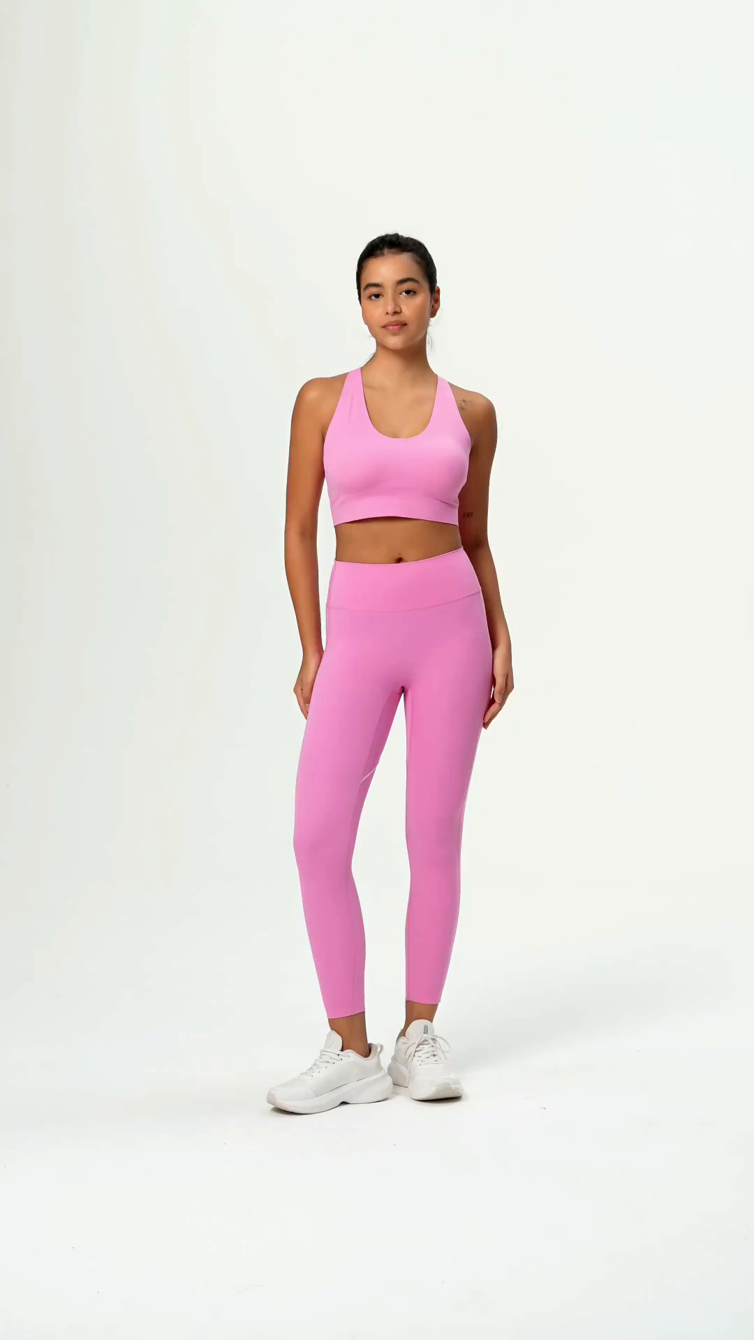 91家纺网 家纺一手货源 找家纺 （总）沐珩家纺 2026新款跨境运动内衣吊带裸感瑜伽服户外健身速干瑜伽裤瑜伽服套装女