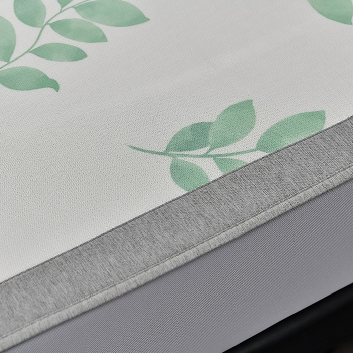 91家纺网 家纺一手货源 找家纺 小牛席业 2025新款加厚款-碳光凉感冰丝席系列（床笠款）凉席藤席冰藤席冰丝席竹席空调席草席乳胶席凉感豆豆席三 花间集（床笠款）