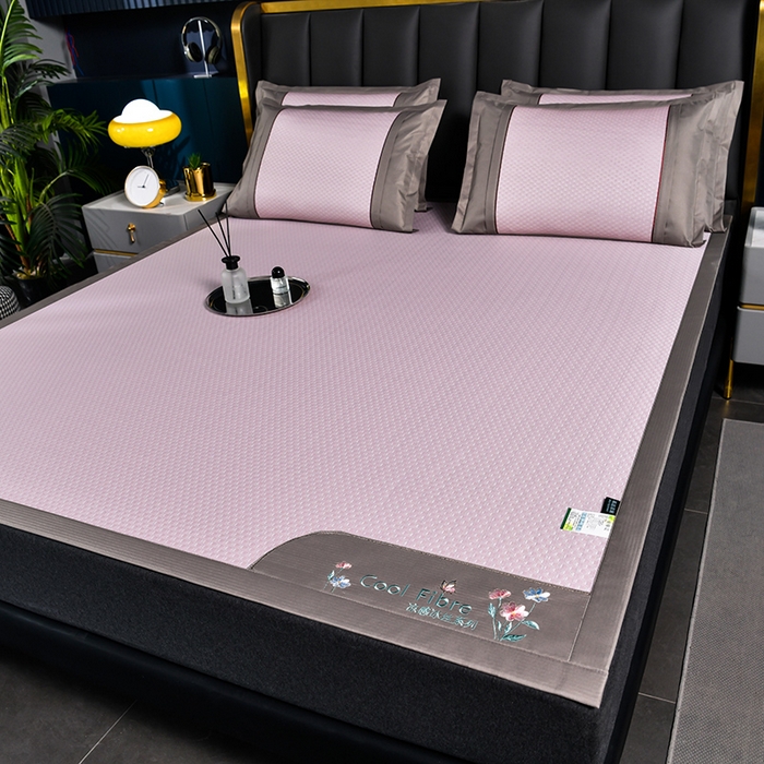 （总）小牛席业 【正宗凉感】2023新款小冰块-凉感冰丝席凉席藤席竹席乳胶席