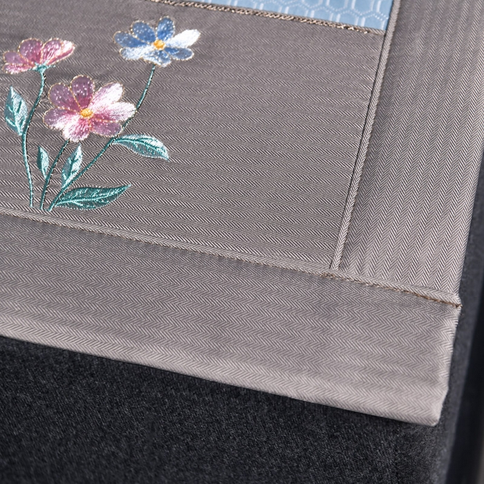 91家纺网 家纺一手货源 找家纺 小牛席业 【正宗凉感】2023新款小冰块-凉感冰丝席凉席藤席竹席乳胶席 小冰块-凉感冰丝席（蓝色）