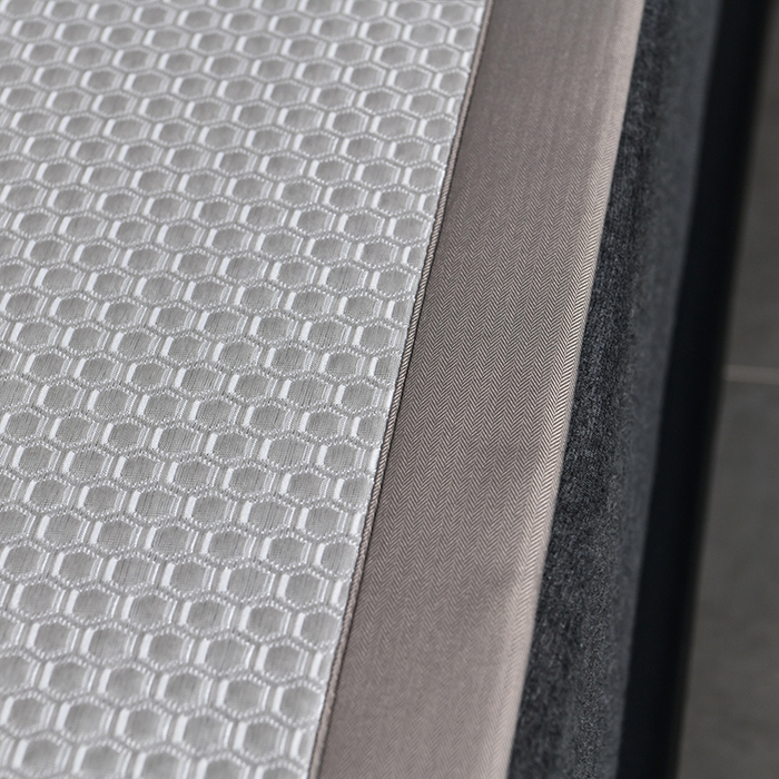 91家纺网 家纺一手货源 找家纺 小牛席业 【正宗凉感】2023新款小冰块-凉感冰丝席凉席藤席竹席乳胶席 小冰块-凉感冰丝席（灰色）