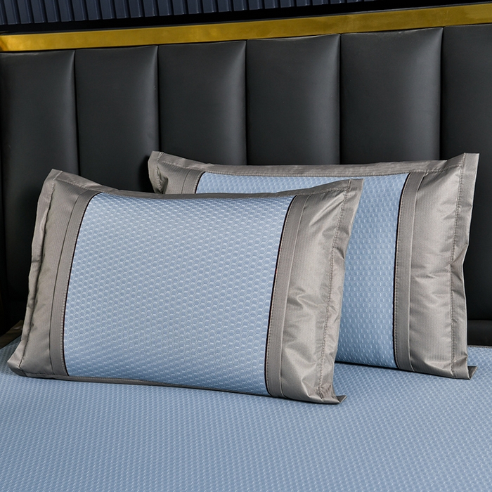 91家纺网 家纺一手货源 找家纺 小牛席业 【正宗凉感】2023新款小冰块-凉感冰丝席凉席藤席竹席乳胶席 小冰块-凉感冰丝席（蓝色）