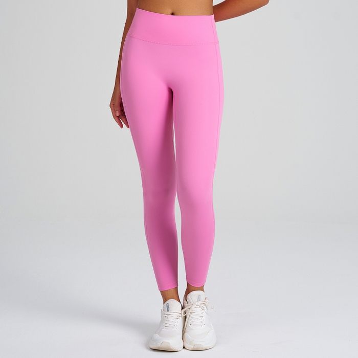 91家纺网 家纺一手货源 找家纺 （总）沐珩家纺 2026新款跨境蜜桃臀无缝收腹紧身瑜伽裤女外穿跑步运动速干健身裤三分短裤