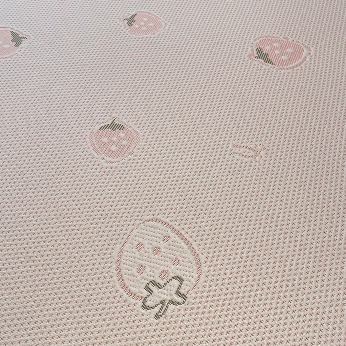 91家纺网 家纺一手货源 找家纺 （总）凯罗 2026新款卡通实拍小红书爆款凉豆豆绣花床席可水洗床席席子