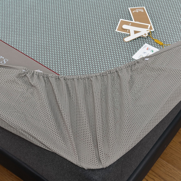 91家纺网 家纺一手货源 找家纺 小牛席业 2026新款加厚款-绣球草本清凉冰藤席系列（床笠款）清凉席凉席藤席冰藤席冰丝席草席竹席乳胶席凉感豆豆 加厚款-绣球草本清凉席（床笠款）绿色