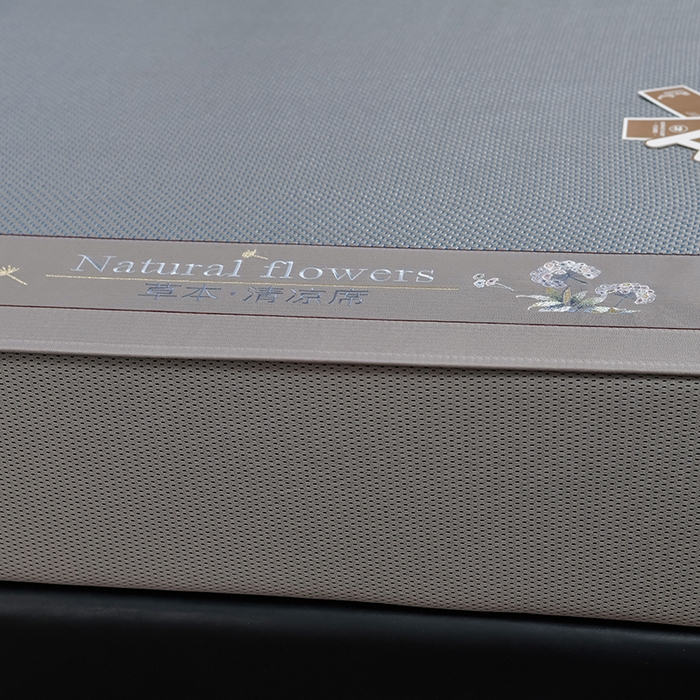 91家纺网 家纺一手货源 找家纺 小牛席业 2026新款加厚款-绣球草本清凉冰藤席系列（床笠款）清凉席凉席藤席冰藤席冰丝席草席竹席乳胶席凉感豆豆 加厚款-绣球草本清凉席（床笠款）蓝色