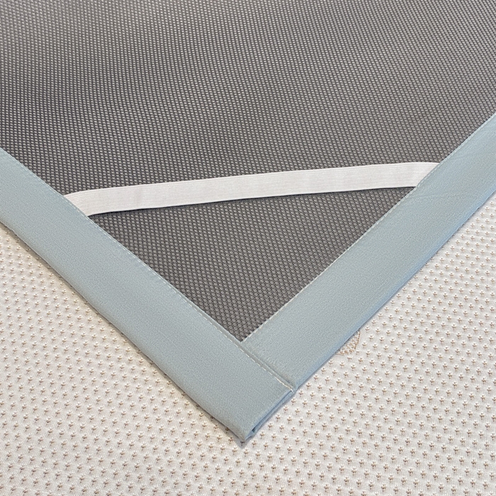 91家纺网 家纺一手货源 找家纺 凯罗 2026新款卡通实拍小红书爆款凉豆豆绣花床席可水洗床席席子 布丁萌萌熊