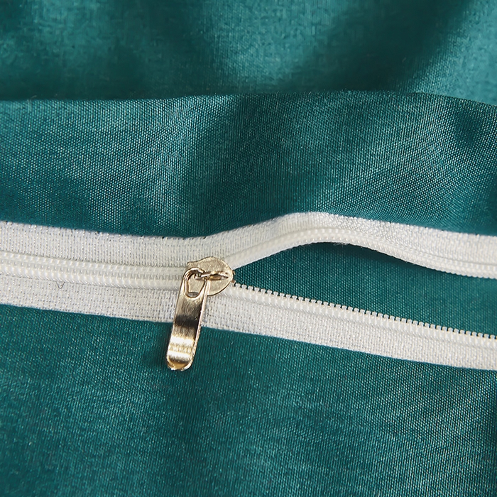 91家纺网 家纺一手货源 找家纺 沐珩家纺 2026新款轻奢典藏艺术亲肤磨毛欧式花边床裙款四件套-莫娜 莫娜-孔雀绿