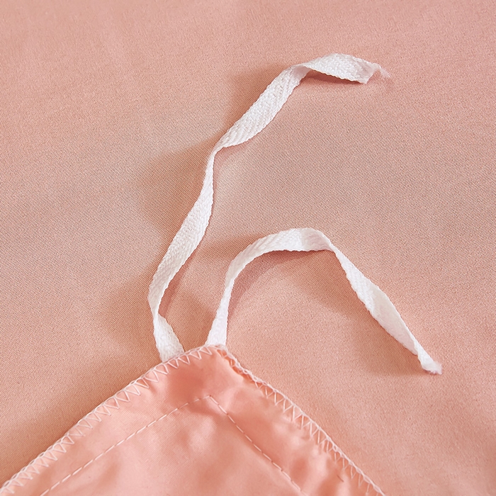 91家纺网 家纺一手货源 找家纺 沐珩家纺 2026新款轻奢典藏艺术亲肤磨毛欧式花边床裙款四件套-莫娜 莫娜-香槟玉