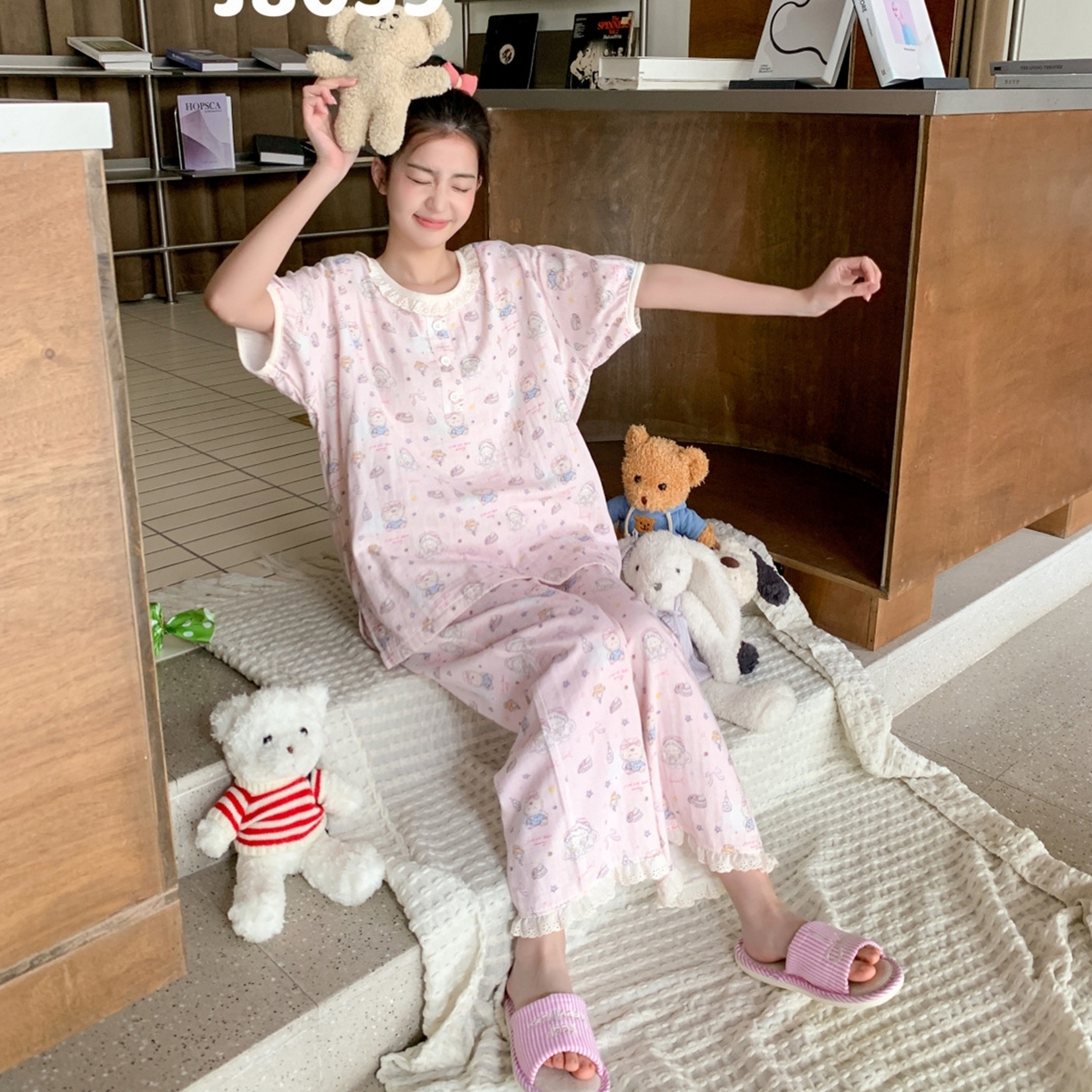 91家纺网 家纺一手货源 找家纺 （总）妍景家居生活馆 2026新款甜蜜星愿套装