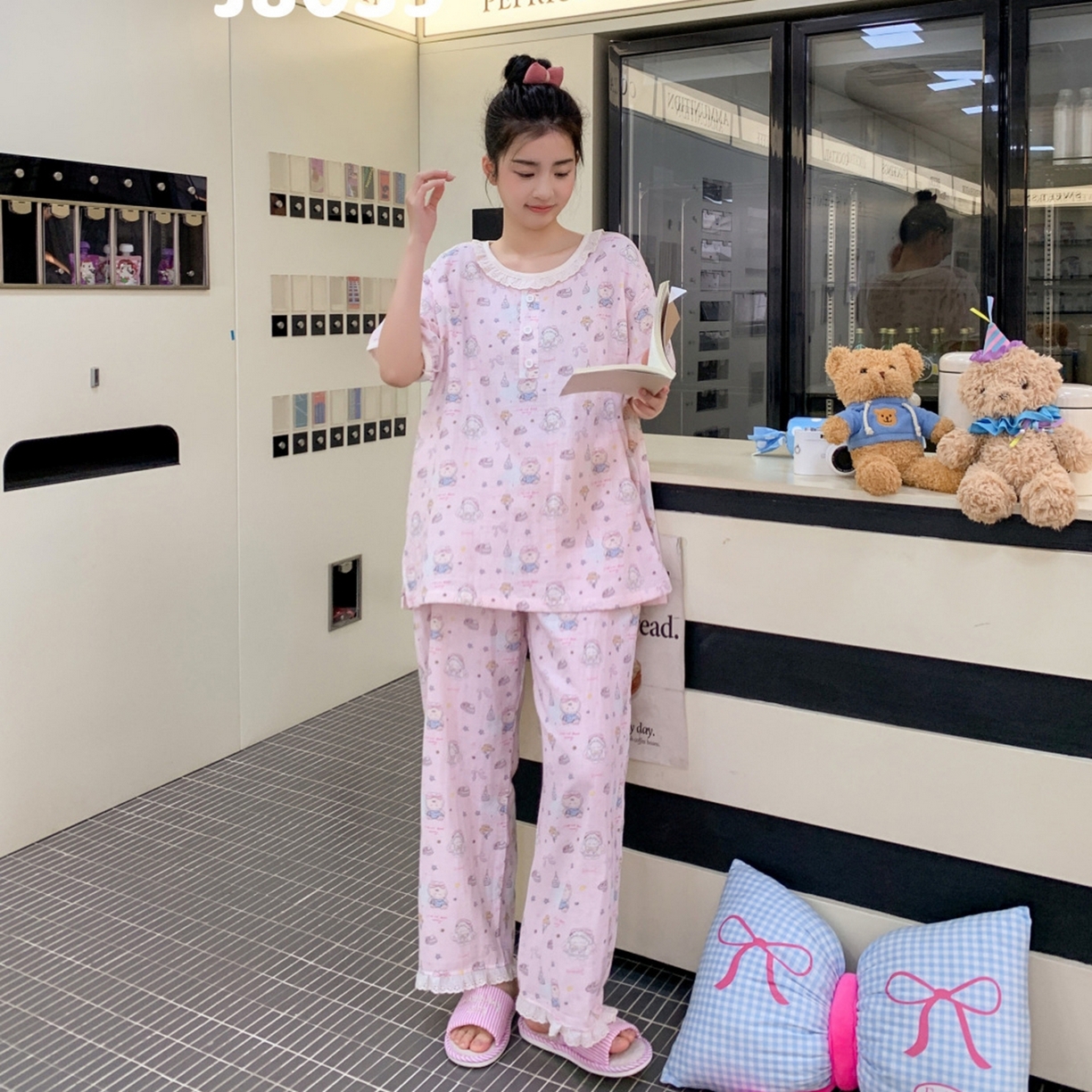 91家纺网 家纺一手货源 找家纺 （总）妍景家居生活馆 2026新款甜蜜星愿套装