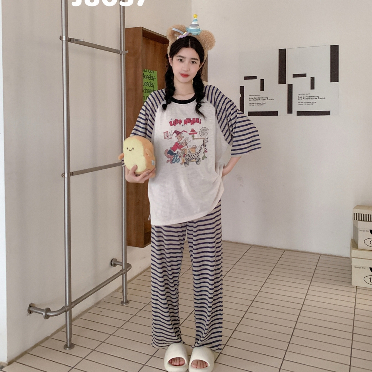 91家纺网 家纺一手货源 找家纺 （总）妍景家居生活馆 2026新款午后原野套装