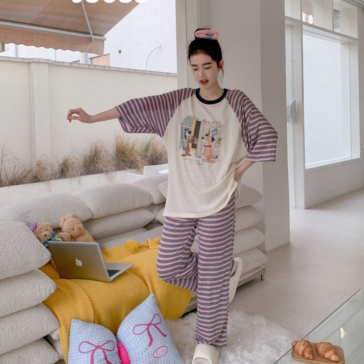 91家纺网 家纺一手货源 找家纺 （总）妍景家居生活馆 2026新款夏至恋曲套装