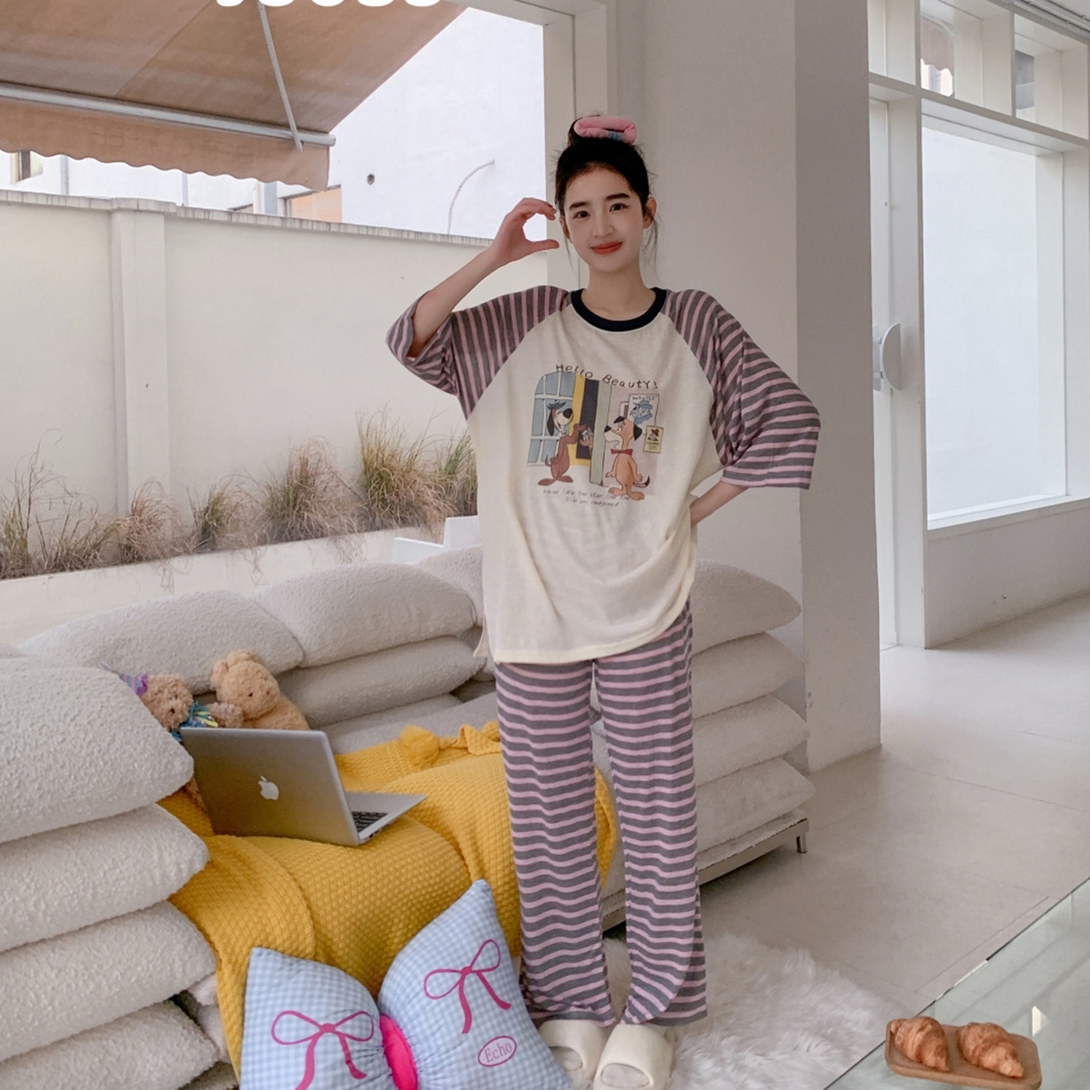 91家纺网 家纺一手货源 找家纺 （总）妍景家居生活馆 2026新款夏至恋曲套装