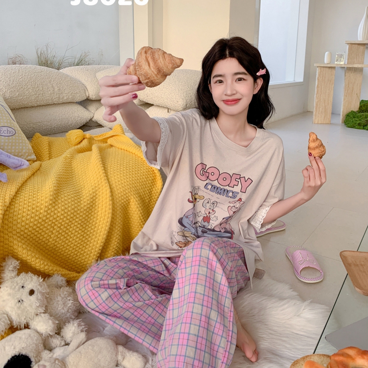 91家纺网 家纺一手货源 找家纺 （总）妍景家居生活馆 2026新款心动信号套装