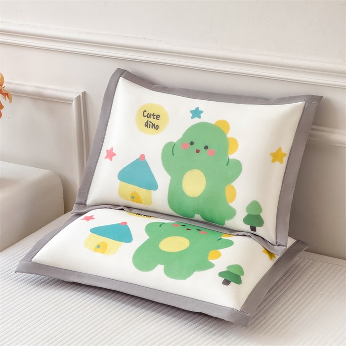 91家纺网 家纺一手货源 找家纺 （总）兄弟坊 2026新款大版碳光冰丝儿童枕头午睡枕学生枕头枕芯幼儿园枕头