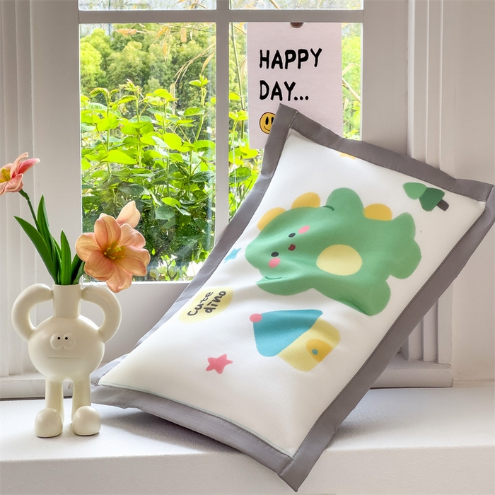 91家纺网 家纺一手货源 找家纺 （总）兄弟坊 2026新款大版碳光冰丝儿童枕头午睡枕学生枕头枕芯幼儿园枕头