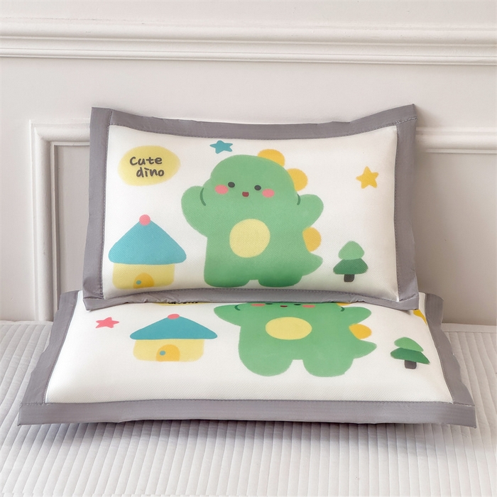 91家纺网 家纺一手货源 找家纺 （总）兄弟坊 2026新款大版碳光冰丝儿童枕头午睡枕学生枕头枕芯幼儿园枕头