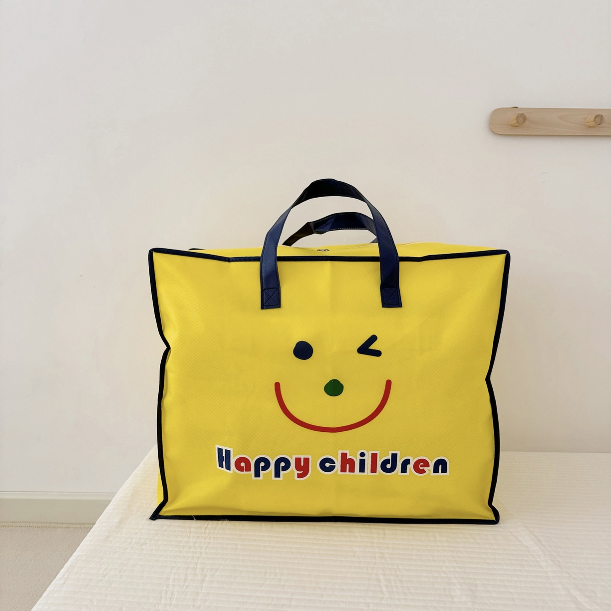 91家纺网 家纺一手货源 找家纺 BOSS 2026新款全棉纯棉大版卡通贴布绣花幼儿园多件套 幼儿园被芯垫芯枕芯手提袋