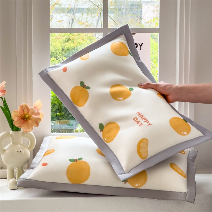 91家纺网 家纺一手货源 找家纺 （总）兄弟坊 2026新款大版碳光冰丝儿童枕头午睡枕学生枕头枕芯幼儿园枕头