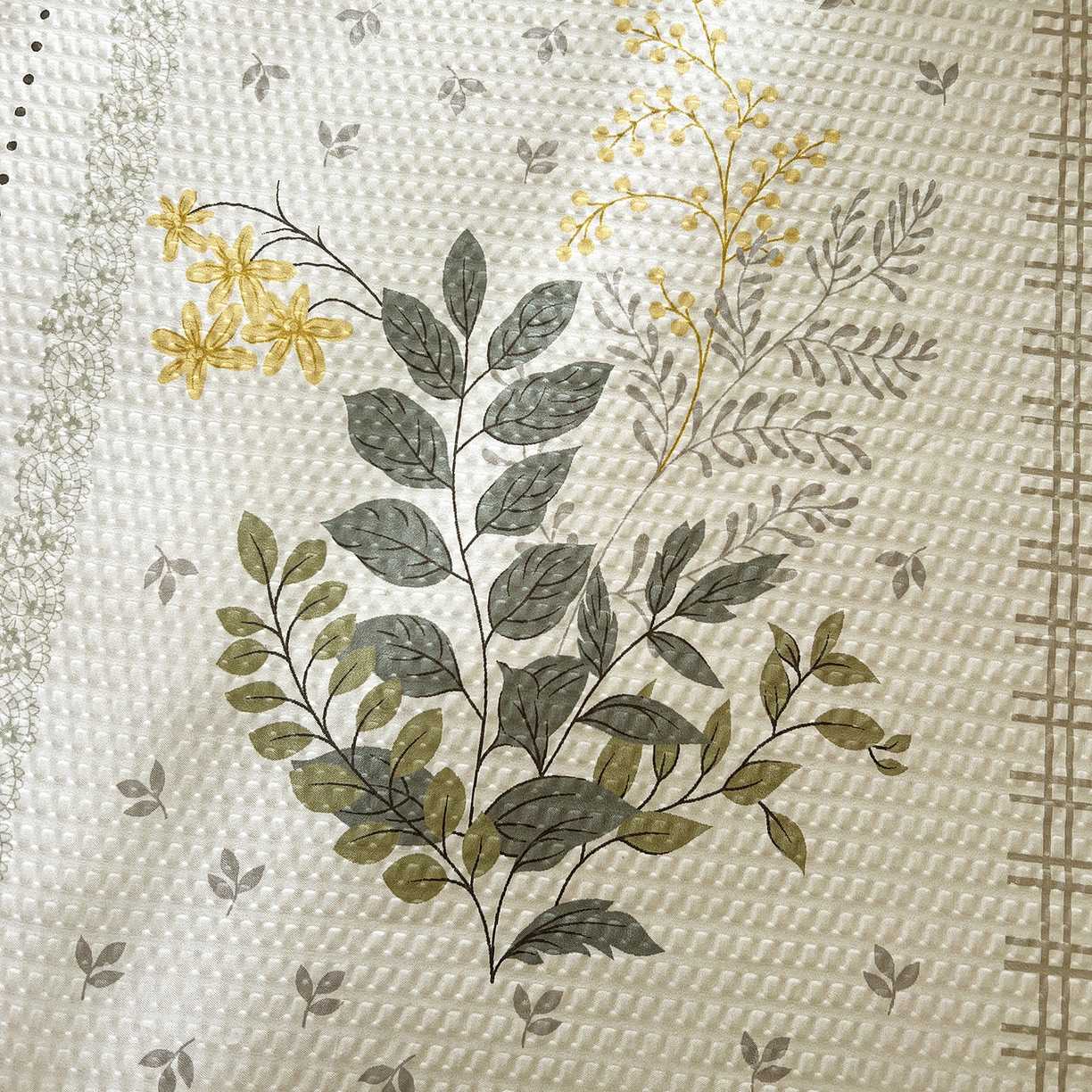 91家纺网 家纺一手货源 找家纺 鹿辉家居（原吉欧力） 2026新款泡泡床裙四件套 床裙款-叶仲花开