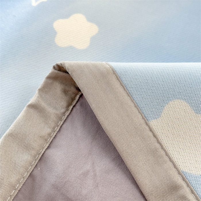 91家纺网 家纺一手货源 找家纺 兄弟坊 2026新款大版碳光冰丝儿童枕头午睡枕学生枕头枕芯幼儿园枕头 冰丝枕头-星辰点点