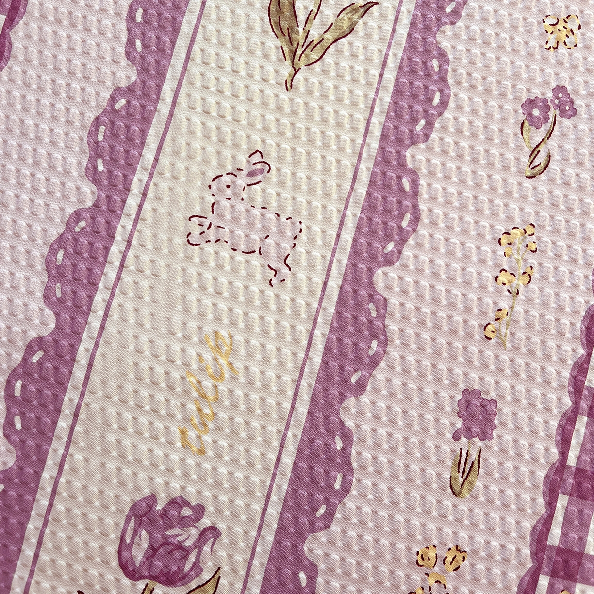 91家纺网 家纺一手货源 找家纺 鹿辉家居（原吉欧力） 2026新款泡泡床裙四件套 床裙款-郁金香紫