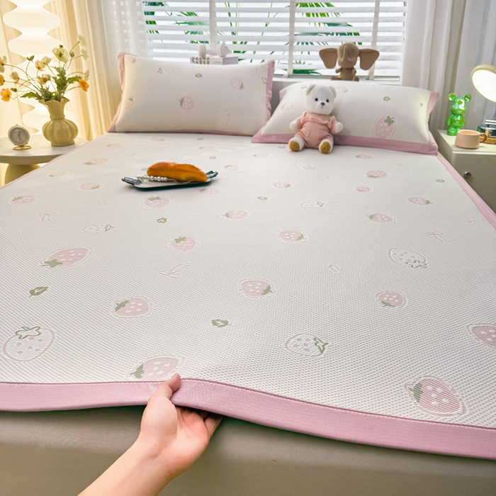 91家纺网 家纺一手货源 找家纺 （总）凯罗 2024全棉高品类抗菌水洗棉床笠 可水洗床笠全棉纯棉床笠单件加厚床笠