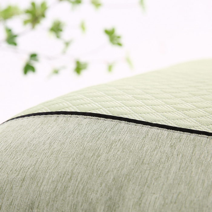 91家纺网 家纺一手货源 找家纺 小牛席业 2026新款7D小三角按摩-冷感豆豆【夏凉枕】夏凉枕夏凉枕夏天凉枕头竹枕头冰丝枕套藤枕头冰藤枕记忆枕 7D小三角冷感豆豆夏凉枕（绿色）