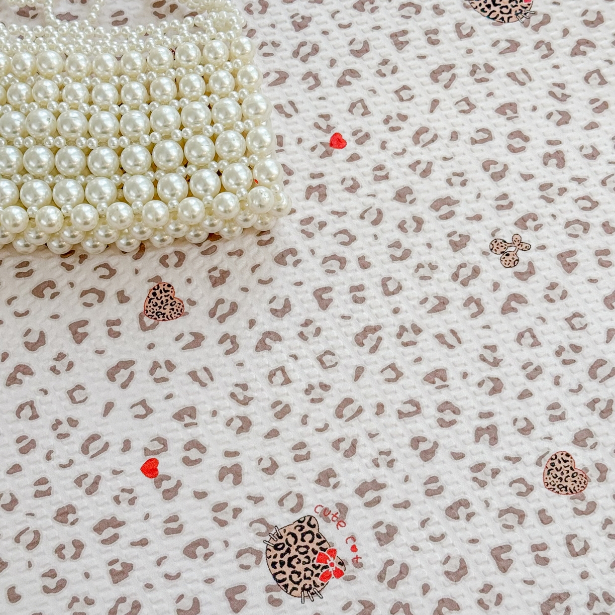 91家纺网 家纺一手货源 找家纺 鹿辉家居（原吉欧力） 2026新款3D立体压泡床笠三件套 豹纹猫咪