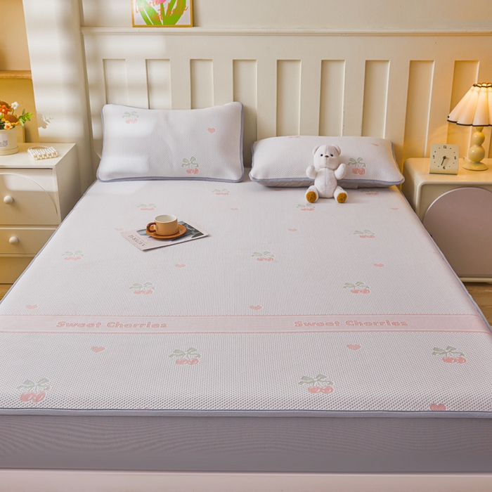 91家纺网 家纺一手货源 找家纺 （总）凯罗 2026春夏凉豆豆小红书爆款A类乙纶PE凉豆豆床笠款可水洗床笠