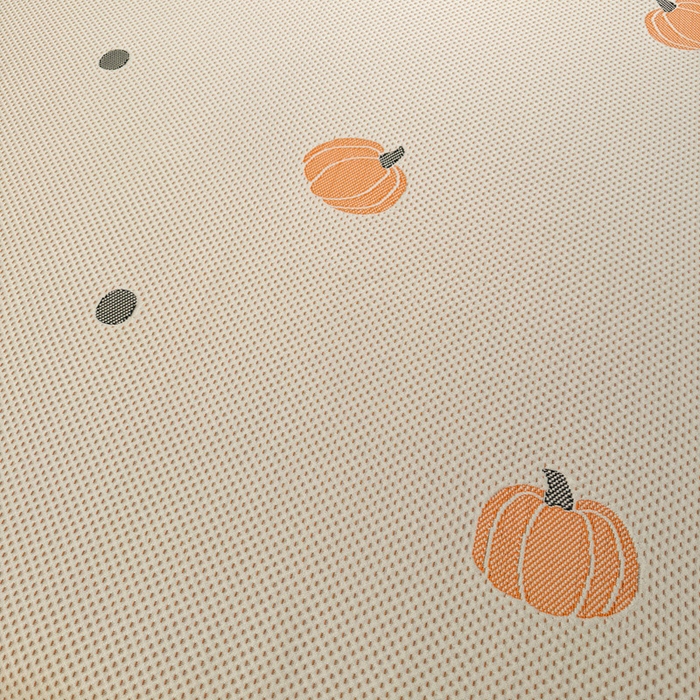 91家纺网 家纺一手货源 找家纺 凯罗 2026春夏凉豆豆小红书爆款A类乙纶PE凉豆豆床笠款可水洗床笠 小南瓜-桔