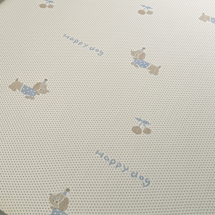 91家纺网 家纺一手货源 找家纺 凯罗 2026春夏凉豆豆小红书爆款A类乙纶PE凉豆豆床笠款可水洗床笠 小萌狗