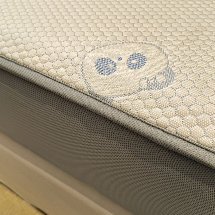 91家纺网 家纺一手货源 找家纺 凯罗 2026春夏凉豆豆小红书爆款A类乙纶PE凉豆豆床笠款可水洗床笠 盼盼乐园-蓝