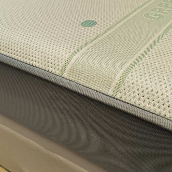 91家纺网 家纺一手货源 找家纺 凯罗 2026春夏凉豆豆小红书爆款A类乙纶PE凉豆豆床笠款可水洗床笠 青苹果乐园