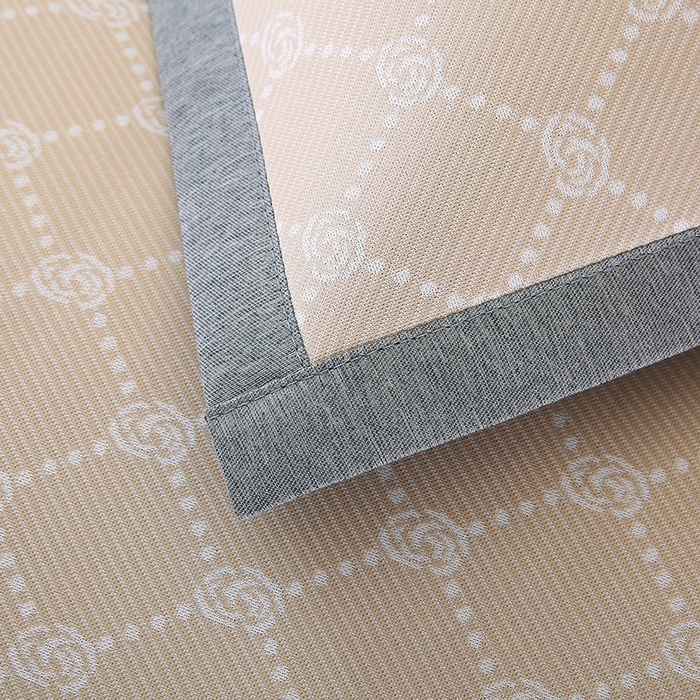 91家纺网 家纺一手货源 找家纺 小牛席业 2026新款PE小玫瑰提花夏凉冰丝枕套凉枕套凉枕套冰丝枕套藤枕套冰藤枕套冰丝枕套竹枕套凉席枕套豆豆 香槟