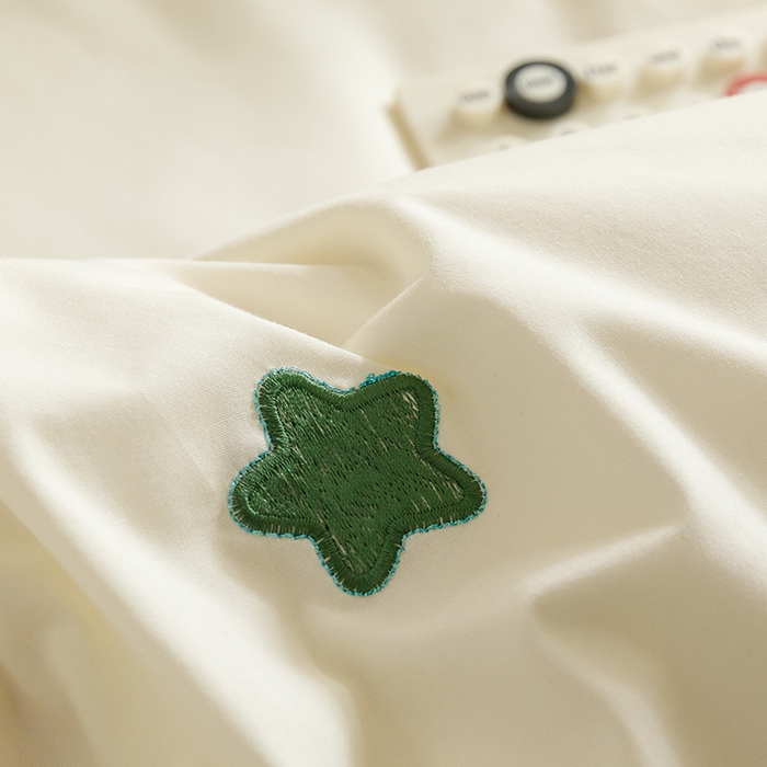 91家纺网 家纺一手货源 找家纺 绒梦里 2026新款A类全棉水洗棉卡通贴布绣套件三四件套 小鳄莱莱