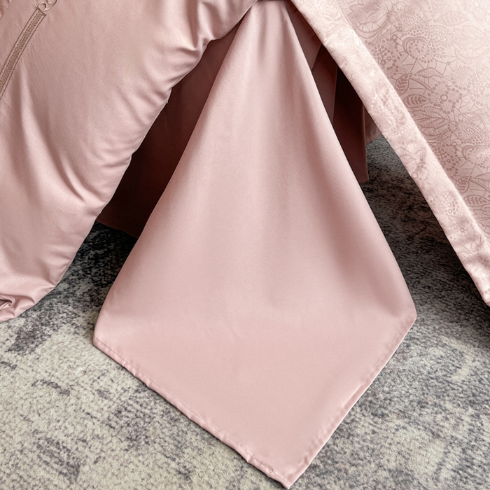 91家纺网 家纺一手货源 找家纺 （总）金牛座家纺 2026新款贡缎提花亲肤棉大拼角刺绣四件套-欧诺