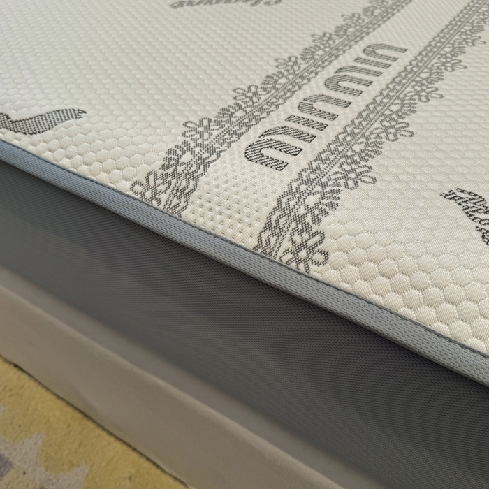 91家纺网 家纺一手货源 找家纺 凯罗 2026春夏凉豆豆小红书爆款A类乙纶PE凉豆豆床笠款可水洗床笠 蝴蝶结