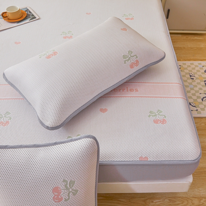 91家纺网 家纺一手货源 找家纺 （总）凯罗 2026春夏凉豆豆小红书爆款A类乙纶PE凉豆豆床笠款可水洗床笠