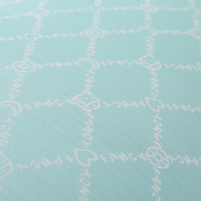 91家纺网 家纺一手货源 找家纺 小牛席业 2026新款PE月亮爱心提花夏凉冰丝枕套凉枕套凉枕套冰丝枕套藤枕套冰藤枕套冰丝枕套竹枕套凉席枕套豆豆 湖蓝