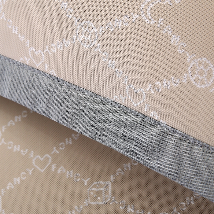 91家纺网 家纺一手货源 找家纺 小牛席业 2026新款PE月亮爱心提花夏凉冰丝枕套凉枕套凉枕套冰丝枕套藤枕套冰藤枕套冰丝枕套竹枕套凉席枕套豆豆 香槟