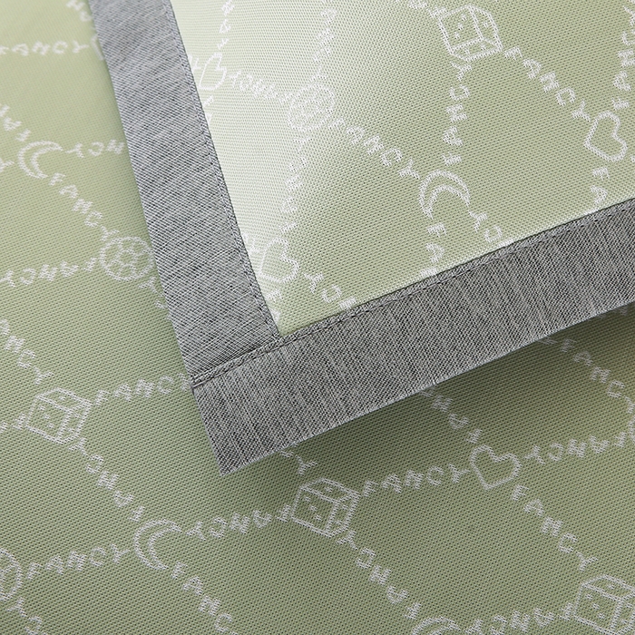 91家纺网 家纺一手货源 找家纺 小牛席业 2026新款PE月亮爱心提花夏凉冰丝枕套凉枕套凉枕套冰丝枕套藤枕套冰藤枕套冰丝枕套竹枕套凉席枕套豆豆 绿色