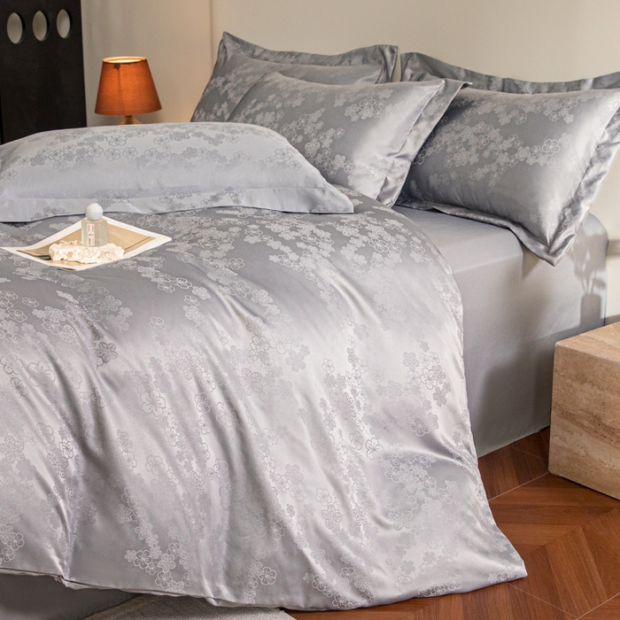 91家纺网 家纺一手货源 找家纺 （总）金牛座家纺 2026新款高克重贡缎提花亲肤棉四件套系列