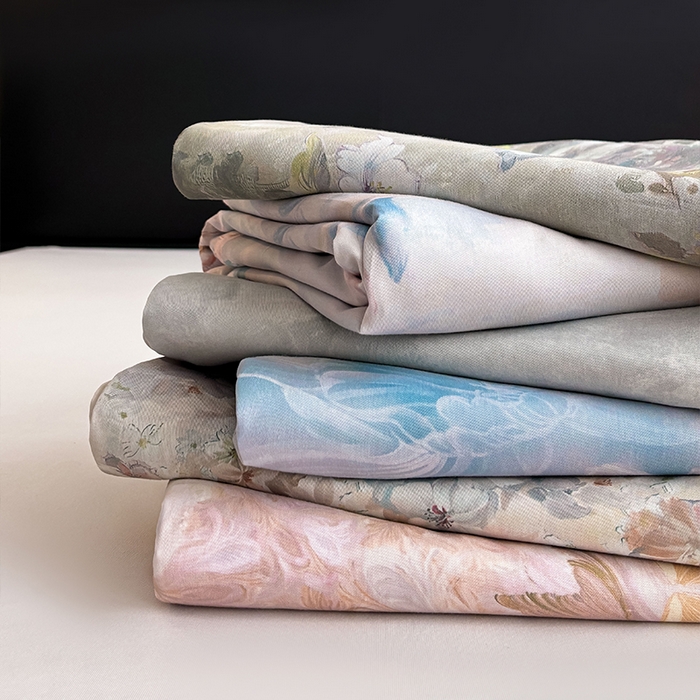 91家纺网 家纺一手货源 找家纺 （总）帛美家纺 2026新款天丝棉数码印花四件套